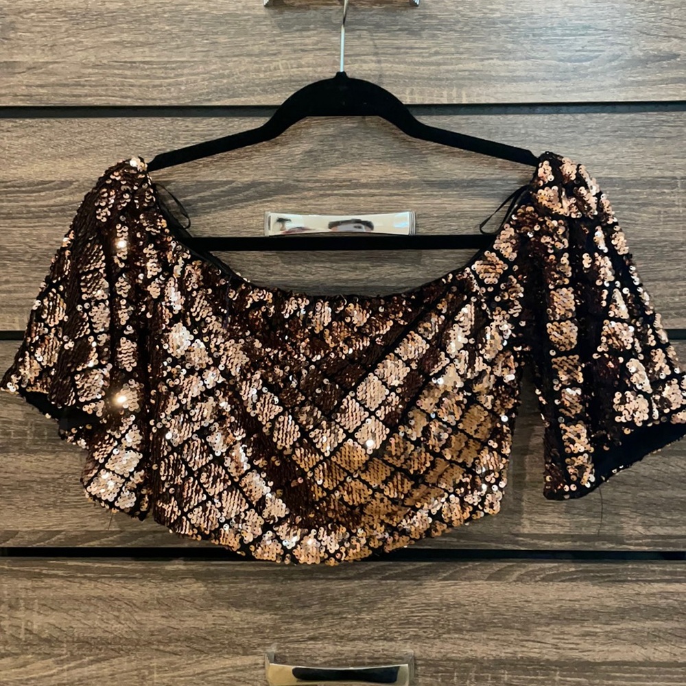 Sparkly Crop top